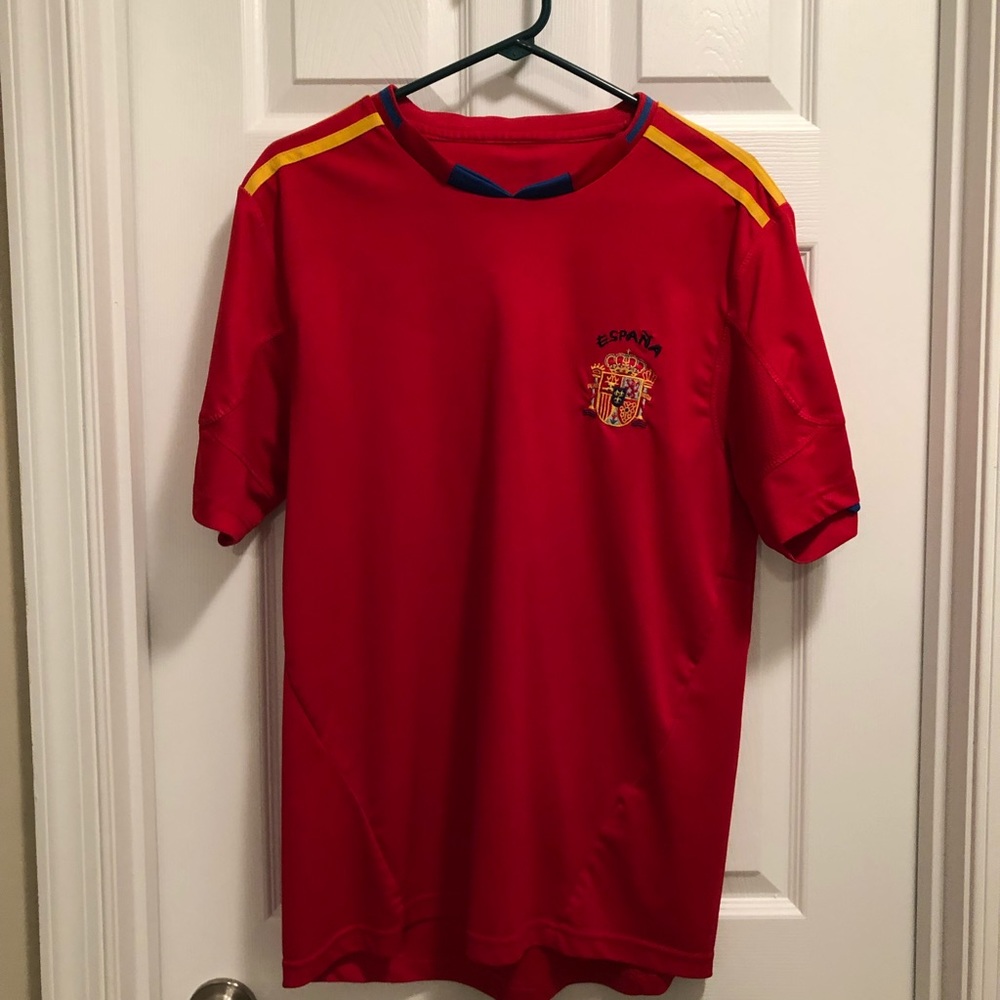 Spain national team soccer jersey in Medium